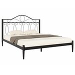 Кровать ЭЛЕГИЯ 140 черный | Интернет магазин мебели и декора LifeDekor