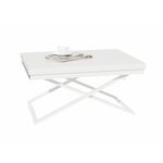 Стол трансформер Орфей 1, белый/белый | Интернет магазин мебели и декора LifeDekor