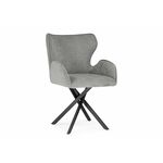 Стул на металлокаркасе Карлайл антрацитовый brendy stone 28 / черный | Интернет магазин мебели и декора LifeDekor