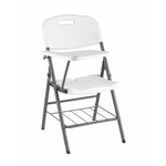 Стул складной банкетный со столиком и полкой | Интернет магазин мебели и декора LifeDekor