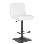 Стул барный DOBRIN LEO, белый букле (13) | Интернет магазин мебели и декора LifeDekor