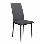 Стул DikLine 272 B28 ANTRACITE, ножки черные | Интернет магазин мебели и декора LifeDekor