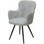 Стул ALTAIR 360 град. поворот. NS10 серый, букле / черный каркас, М-City | Интернет магазин мебели и декора LifeDekor