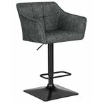 Стул барный DOBRIN RALF, серый твид (LEO11) | Интернет магазин мебели и декора LifeDekor