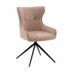 Стул Carlene вращающийся бежевый | Интернет магазин мебели и декора LifeDekor