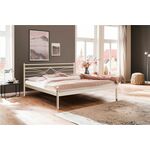 Кровать Мираж (120х200/металлическое основание) Бежевый | Интернет магазин мебели и декора LifeDekor