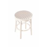 Табурет Венский мягкий (беленый дуб, ткань 1 beige) | Интернет магазин мебели и декора LifeDekor