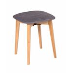 Табурет (бук/ткань Айсберг грей) | Интернет магазин мебели и декора LifeDekor