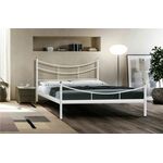 Кровать двуспальная Luna (180х200/металлическое основание) Белый | Интернет магазин мебели и декора LifeDekor