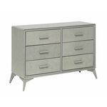 Комод Кассио 6 ящиков (Серый) | Интернет магазин мебели и декора LifeDekor