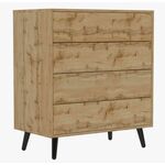 Комод "Хаук" (Дуб вотан) | Интернет магазин мебели и декора LifeDekor