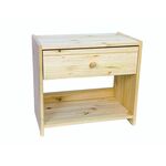 Тумба прикроватная Р1 (не окрашенная) 52х30х46 | Интернет магазин мебели и декора LifeDekor