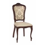 Стул Виконт (тон 317+ патина чёрная/ткань Агата серая/компаньон(Ц)) | Интернет магазин мебели и декора LifeDekor