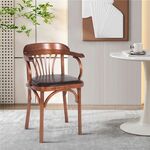 Стул Венский мягкий (средний тон, кожзам коричневый) | Интернет магазин мебели и декора LifeDekor