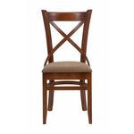 Стул "Хью" (средний тон/темно-бежевый М08) | Интернет магазин мебели и декора LifeDekor