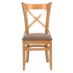 Стул "Хью" (светлый тон/коричневый М08) | Интернет магазин мебели и декора LifeDekor