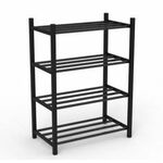 Подставка для обуви Нева-4/50 (Т) Черный | Интернет магазин мебели и декора LifeDekor