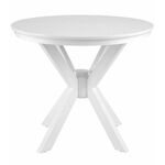 Стол Милан 900 раздвижной (белая эмаль) | Интернет магазин мебели и декора LifeDekor