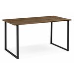 Стол деревянный Лиман 120 х 80 дуб крафт табачный / черный матовый | Интернет магазин мебели и декора LifeDekor