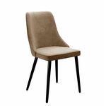 Стул DikLine 286 TW05 капучино, ножки черные | Интернет магазин мебели и декора LifeDekor