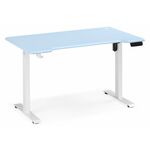 Компьютерный стол Маркос 120х75 голубой / белый | Интернет магазин мебели и декора LifeDekor