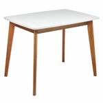 Стол Oslo раскладной 100-130x70x76см, Сосна Рандерс, орех миланский | Интернет магазин мебели и декора LifeDekor