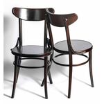 Стул венский Luna (темный орех) жесткое сиденье | Интернет магазин мебели и декора LifeDekor