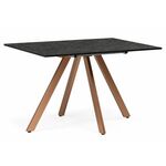 Стол деревянный Keon 116(155,5)x77 раздвижной, малави / медь | Интернет магазин мебели и декора LifeDekor