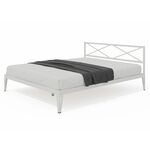 Кровать КМД 37 ТЕЯ 140 белый | Интернет магазин мебели и декора LifeDekor