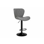 Барный стул Porch серый / черный | Интернет магазин мебели и декора LifeDekor