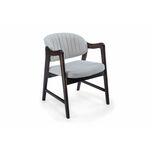 Стул деревянный Никсон ткань мешковина 9199-2 / цвет орех | Интернет магазин мебели и декора LifeDekor