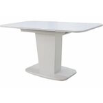 Стол деревянный раскладной Рондо-2 белый шелк | Интернет магазин мебели и декора LifeDekor