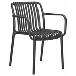 Стул обеденный DOBRIN WALTER ARM, черный (B-03) | Интернет магазин мебели и декора LifeDekor