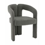 Стул Болинджер букле темно-серый | Интернет магазин мебели и декора LifeDekor