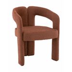 Стул Болинджер букле терракотовый | Интернет магазин мебели и декора LifeDekor