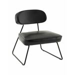 Кресло Kate new ткань экокожа чёрный | Интернет магазин мебели и декора LifeDekor