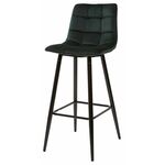 Барный стул LECCO UF910-14 DARK GREEN, велюр, 4 шт./2 кор. М-City | Интернет магазин мебели и декора LifeDekor