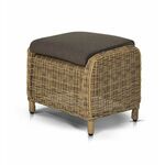 "Толедо" пуф плетеный, цвет соломенный | Интернет магазин мебели и декора LifeDekor