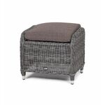 "Толедо" пуф плетеный, цвет графит | Интернет магазин мебели и декора LifeDekor