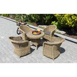 "Тильда" обеденная группа детская плетеная | Интернет магазин мебели и декора LifeDekor