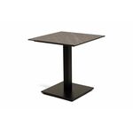 "Каффе" стол из HPL квадратный 70х70см, цвет "серый мрамор", подстолье стальное | Интернет магазин мебели и декора LifeDekor