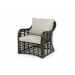 "Ницца" кресло из искусственного ротанга, цвет бронзовый | Интернет магазин мебели и декора LifeDekor