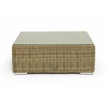 "Капри" журнальный столик плетеный, цвет соломенный | Интернет магазин мебели и декора LifeDekor