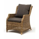 "Неаполь" плетеный стул из искусственного ротанга, цвет соломенный | Интернет магазин мебели и декора LifeDekor