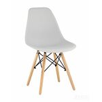 Стул пластиковый Eames DSW светло-серый | Интернет магазин мебели и декора LifeDekor