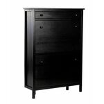 Обувница "Хитроу" (черный) | Интернет магазин мебели и декора LifeDekor