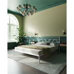 Кровать "Монблан" (180х200/ноги металл/цвет Белый) | Интернет магазин мебели и декора LifeDekor