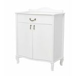 Комод Джульетта с распашными дверцами (молочный дуб) | Интернет магазин мебели и декора LifeDekor