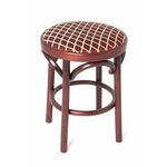 Табурет Венский мягкий (махагон, ткань) | Интернет магазин мебели и декора LifeDekor