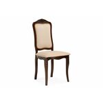 Стул деревянный Эмилин вишня / муса темная 082 | Интернет магазин мебели и декора LifeDekor